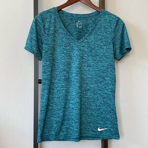 Wmns Nike Dri-Fit V-Neck Short Sleeve Top